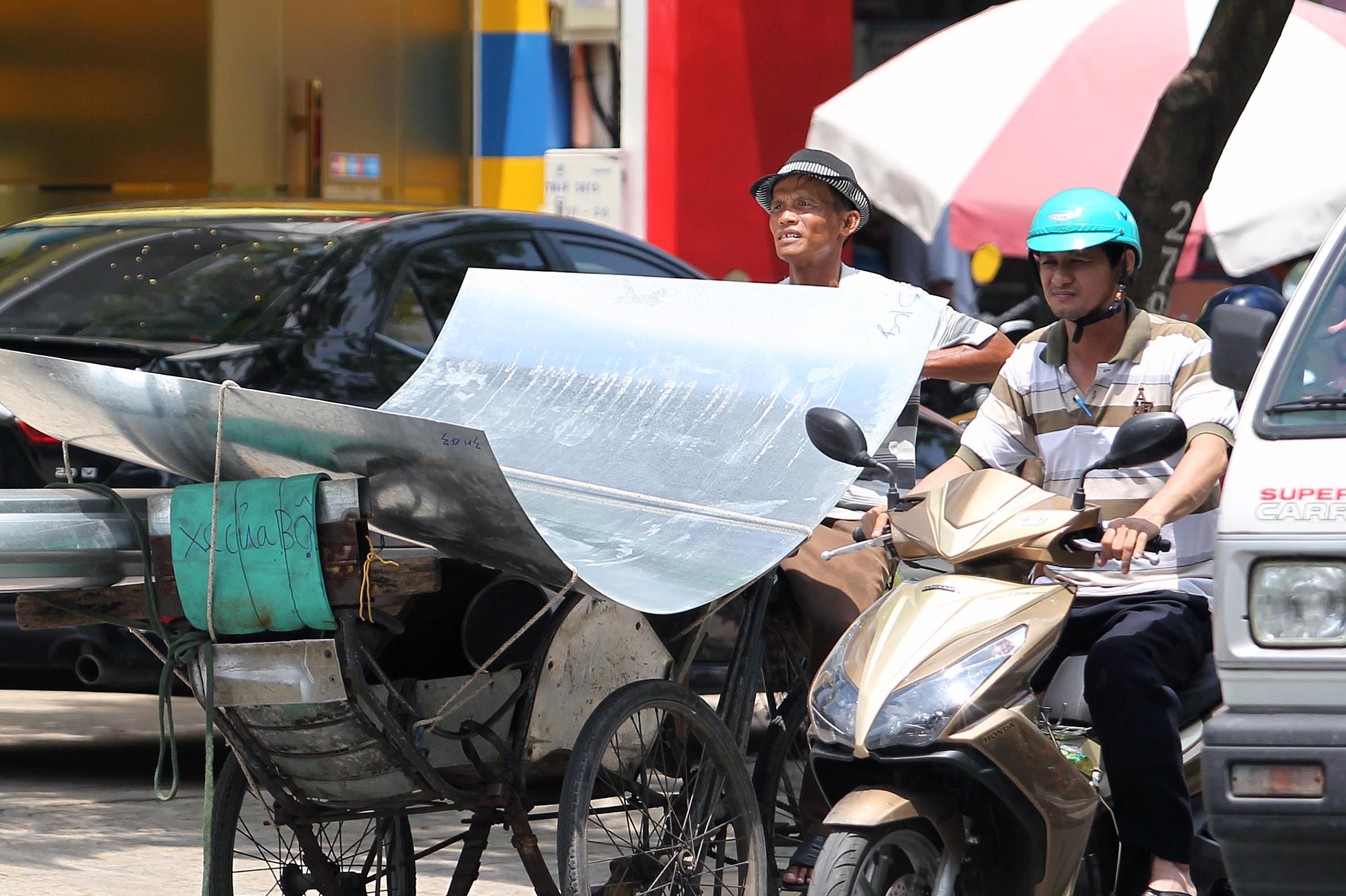 "Thần chết" di động trên phố Sài Gòn
