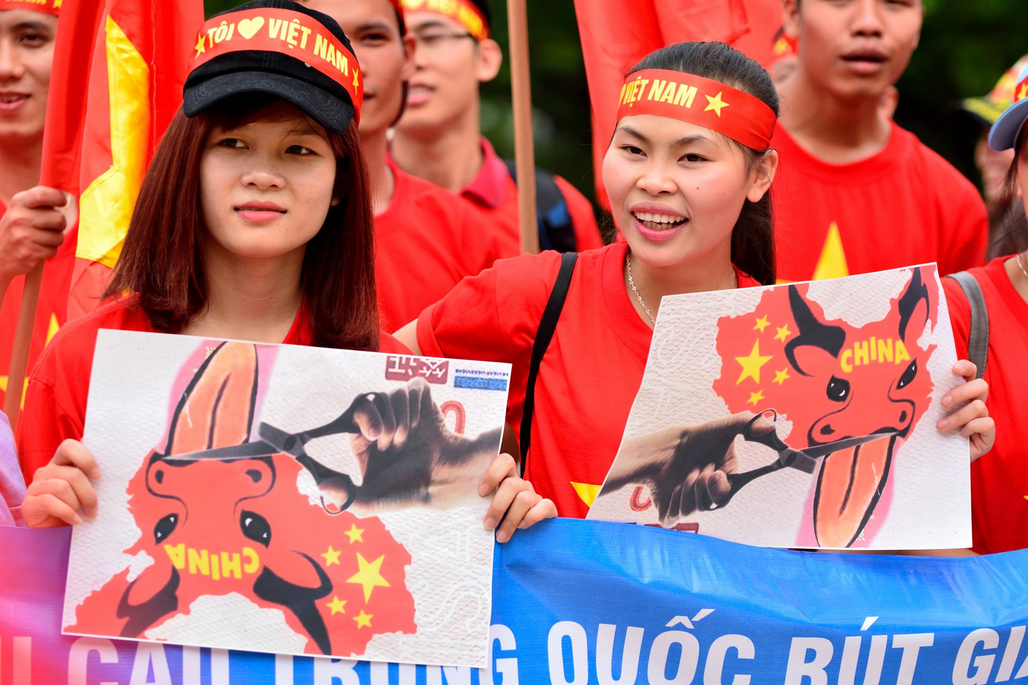 Phản đối Trung Quốc xâm phạm chủ quyền biển của Việt Nam