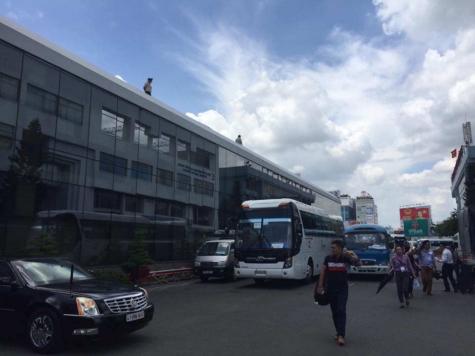 TP HCM: An ninh thắt chặt, chuẩn bị đón Tổng thống Obama