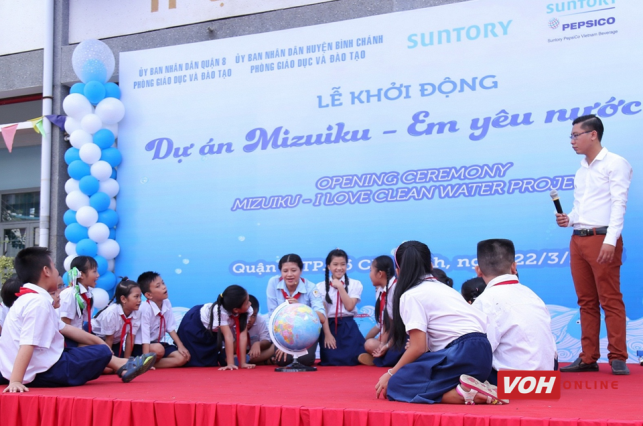 Giáo dục tiết kiệm tài nguyên nước