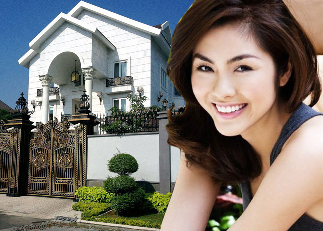 Lộ diện toàn cảnh biệt thự triệu đô nhà chồng Tăng Thanh Hà
