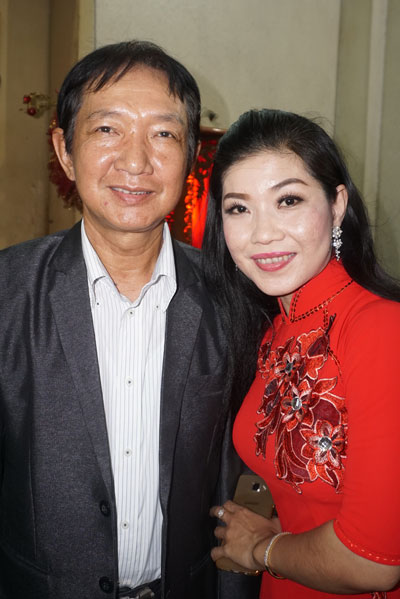 
NSND Ng&acirc;n Vương v&agrave; con g&aacute;i Tuyết Nhung
