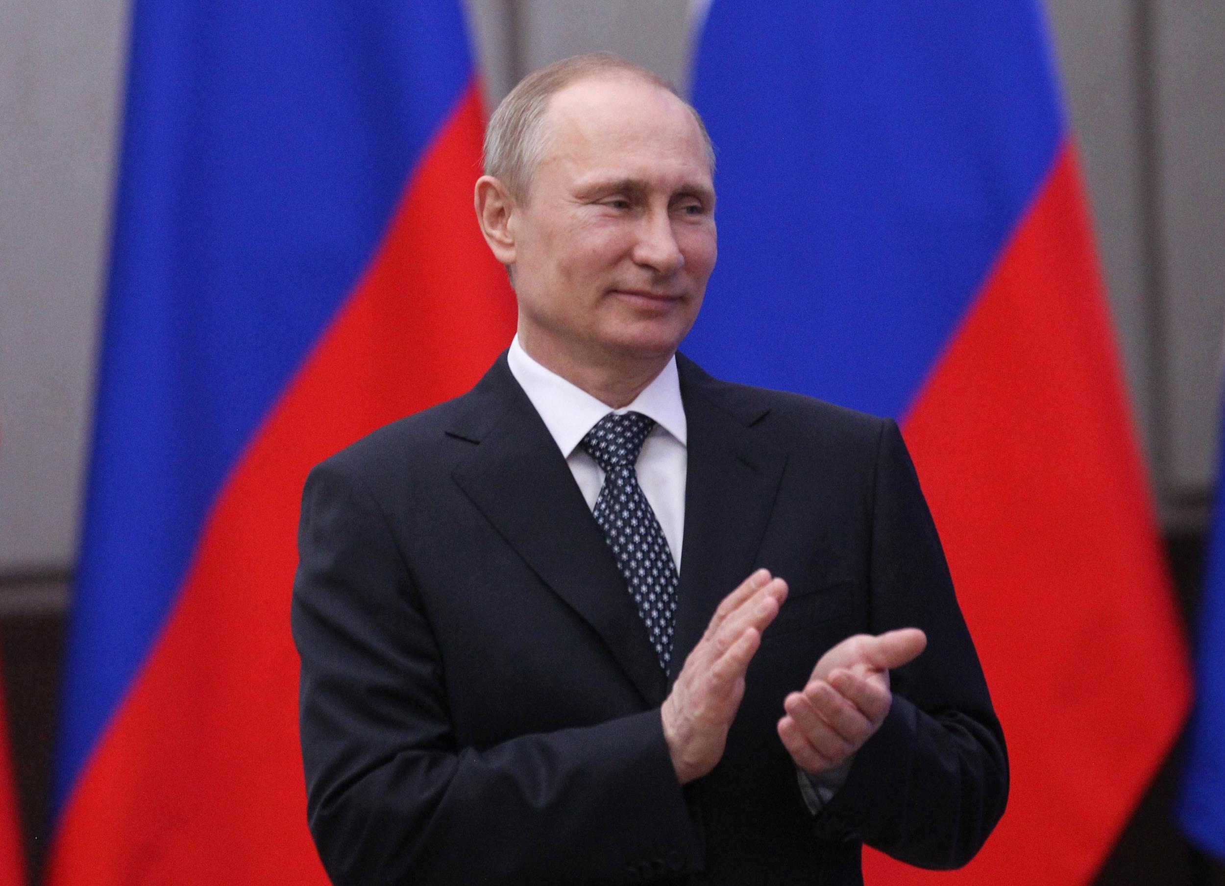 Tổng thống Putin mong hợp tác với Chủ tịch nước Trần Đại Quang