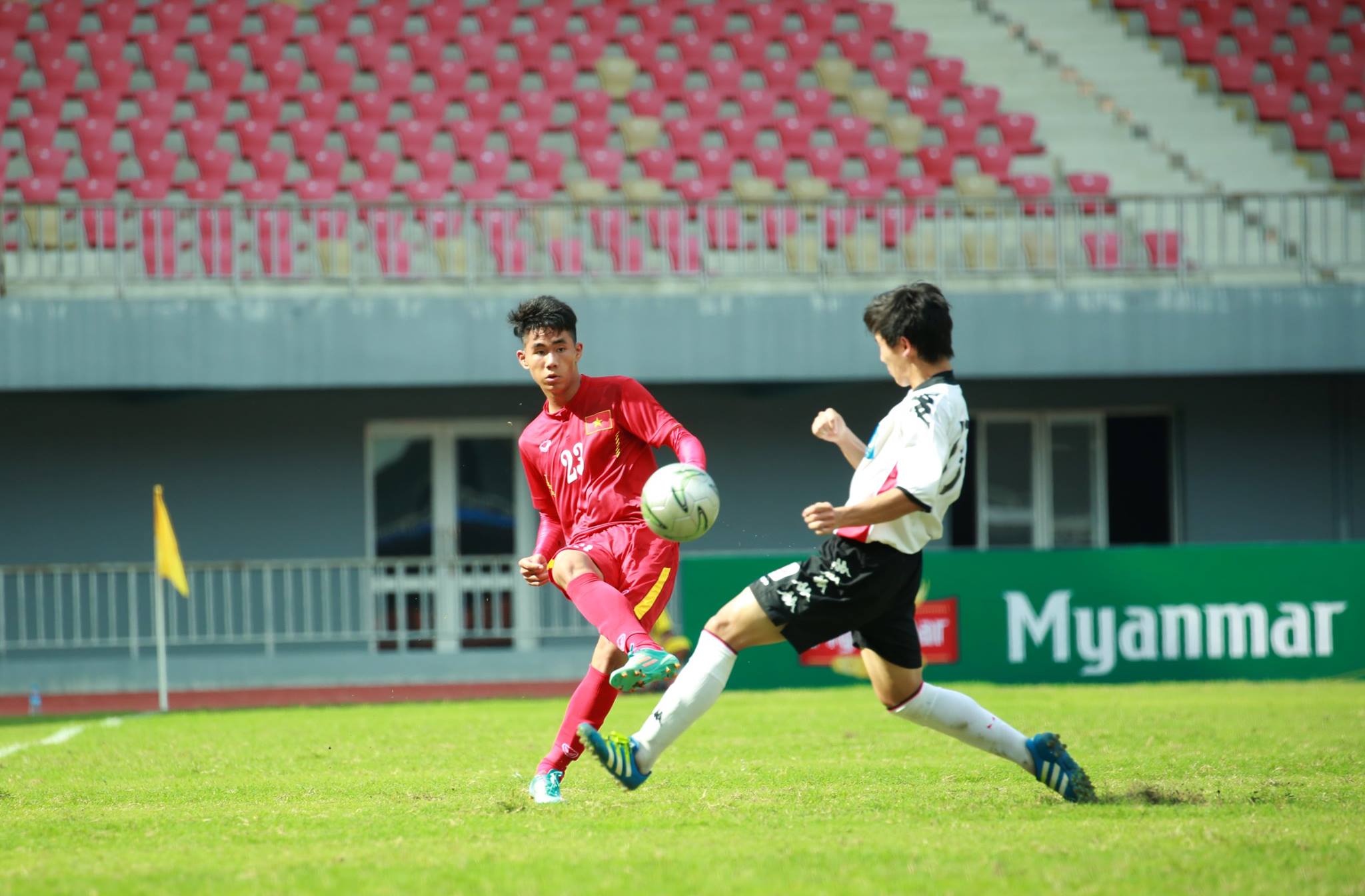 U19 Việt Nam gặp lại Sapporo ở chung kết KBZ Bank Cup