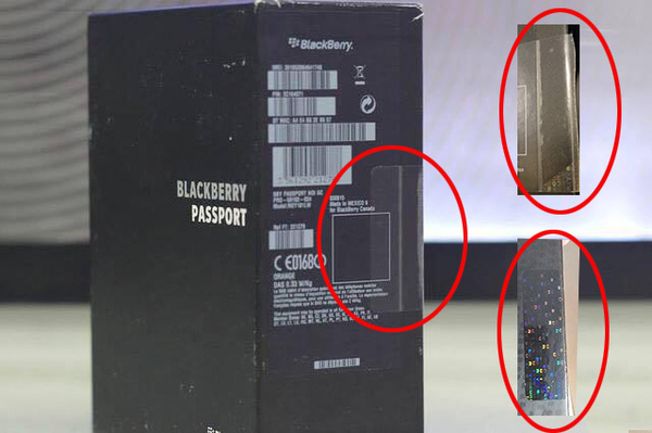 Blackberry Passport xách tay Trung Quốc ồ ạt về Việt Nam