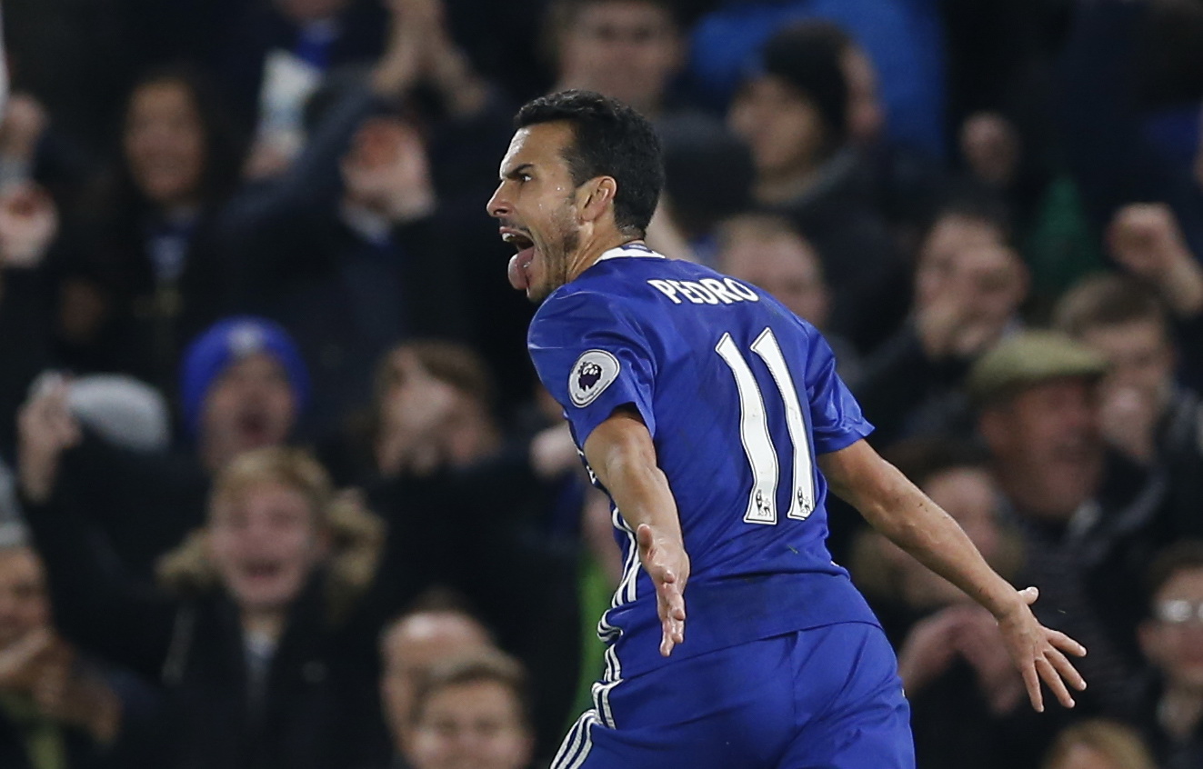 
Pedro, một trong những ng&ocirc;i sao Chelse ahồi sinh mạnh mẽ dưới b&agrave;n tay của HLV Conte Ảnh: REUTERS
