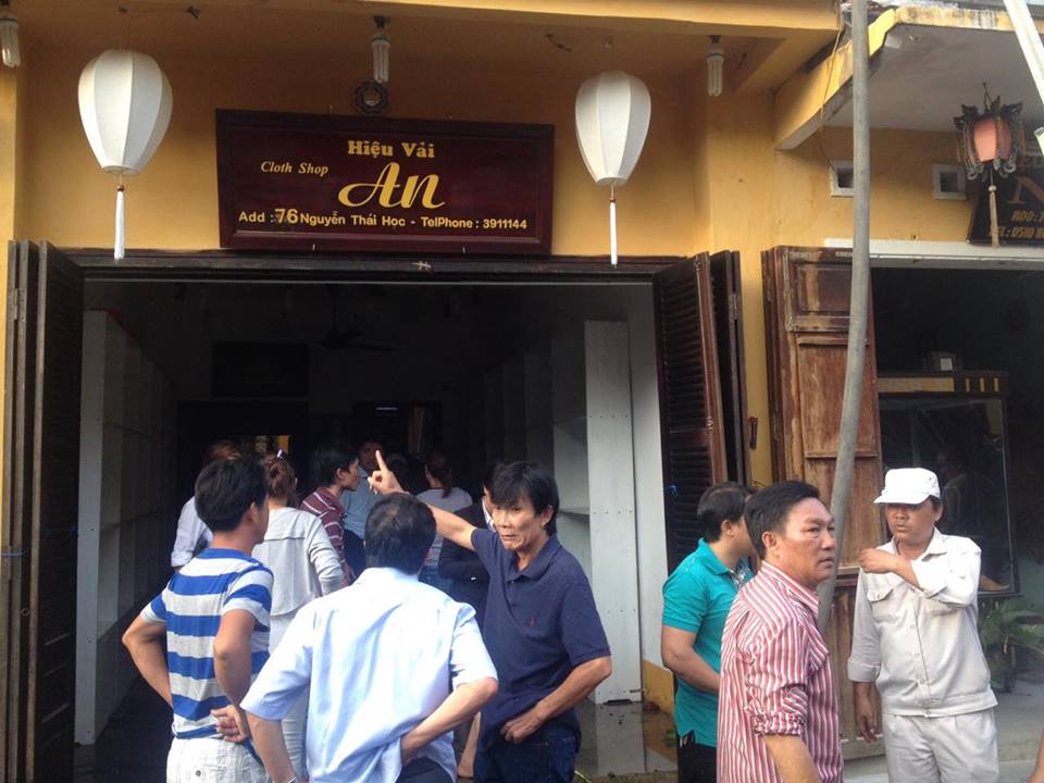 Cháy nhà cổ Hội An