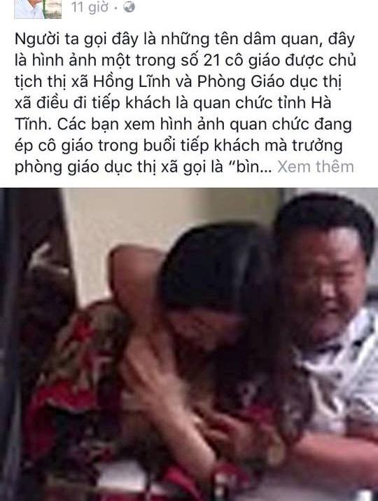 Thông tin sai sự thật đăng trên trang Facebook có tên Nguyễn Liên