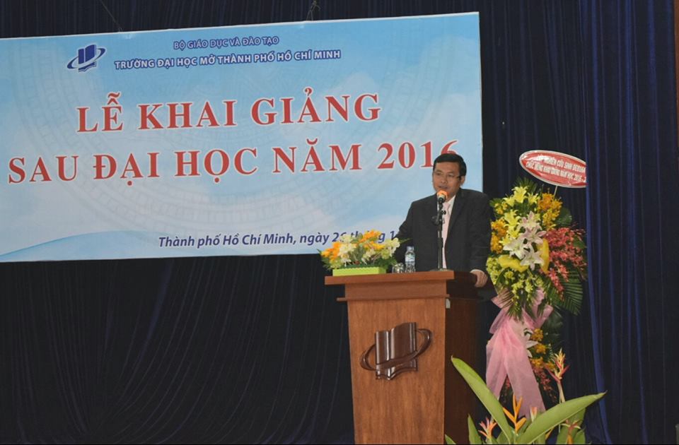 274 học viên trúng tuyển cao học của Trường ĐH Mở TP HCM