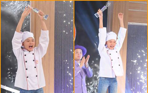 Thanh Hải đăng quang "Vua đầu bếp nhí" mùa đầu tiên