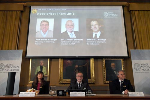 Cỗ máy nano đoạt Nobel Hóa học