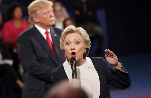 Bà Clinton tự tin