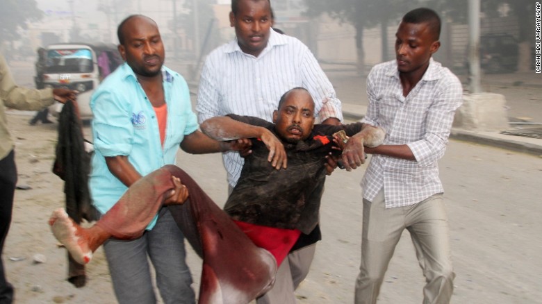 Somalia: Khách sạn bị tấn công, 40 người thương vong