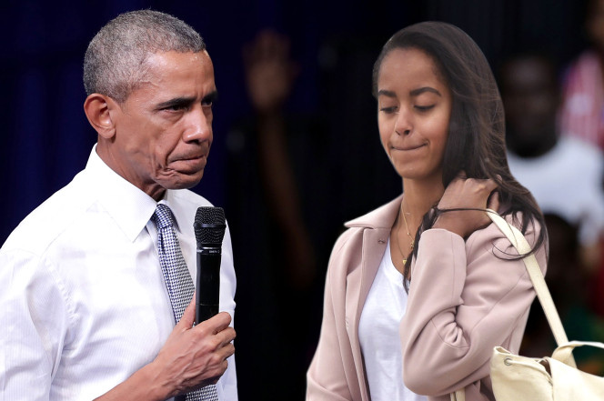 Tổng thống Obama nổi giận vụ con gái "hút cần sa"