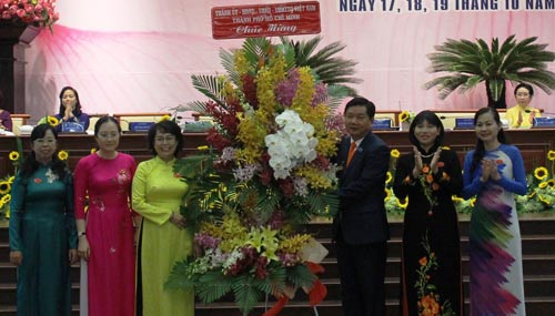 Khai mạc Đại hội Đại biểu Phụ nữ TP HCM