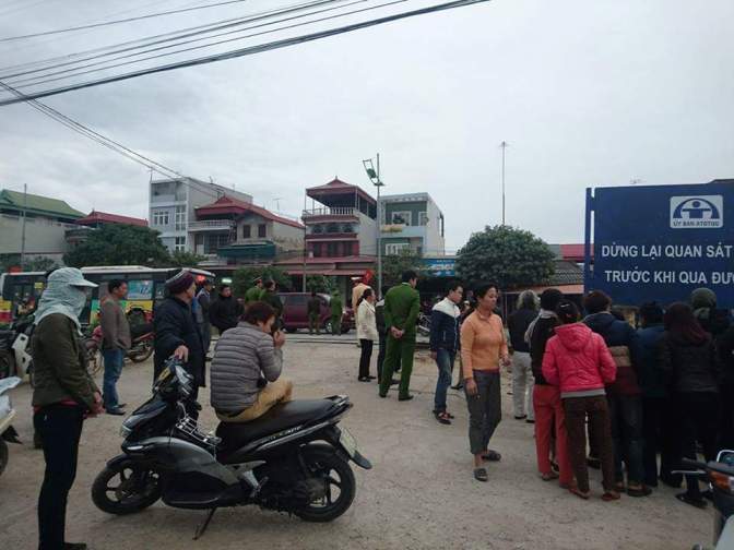 Băng qua đường sắt, mẹ chồng và con dâu tử vong