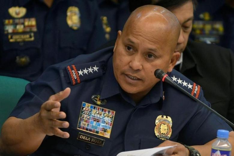 Cảnh s&aacute;t trưởng quốc gia Philippines (PNP) Dela Rosa. Ảnh: REUTERS