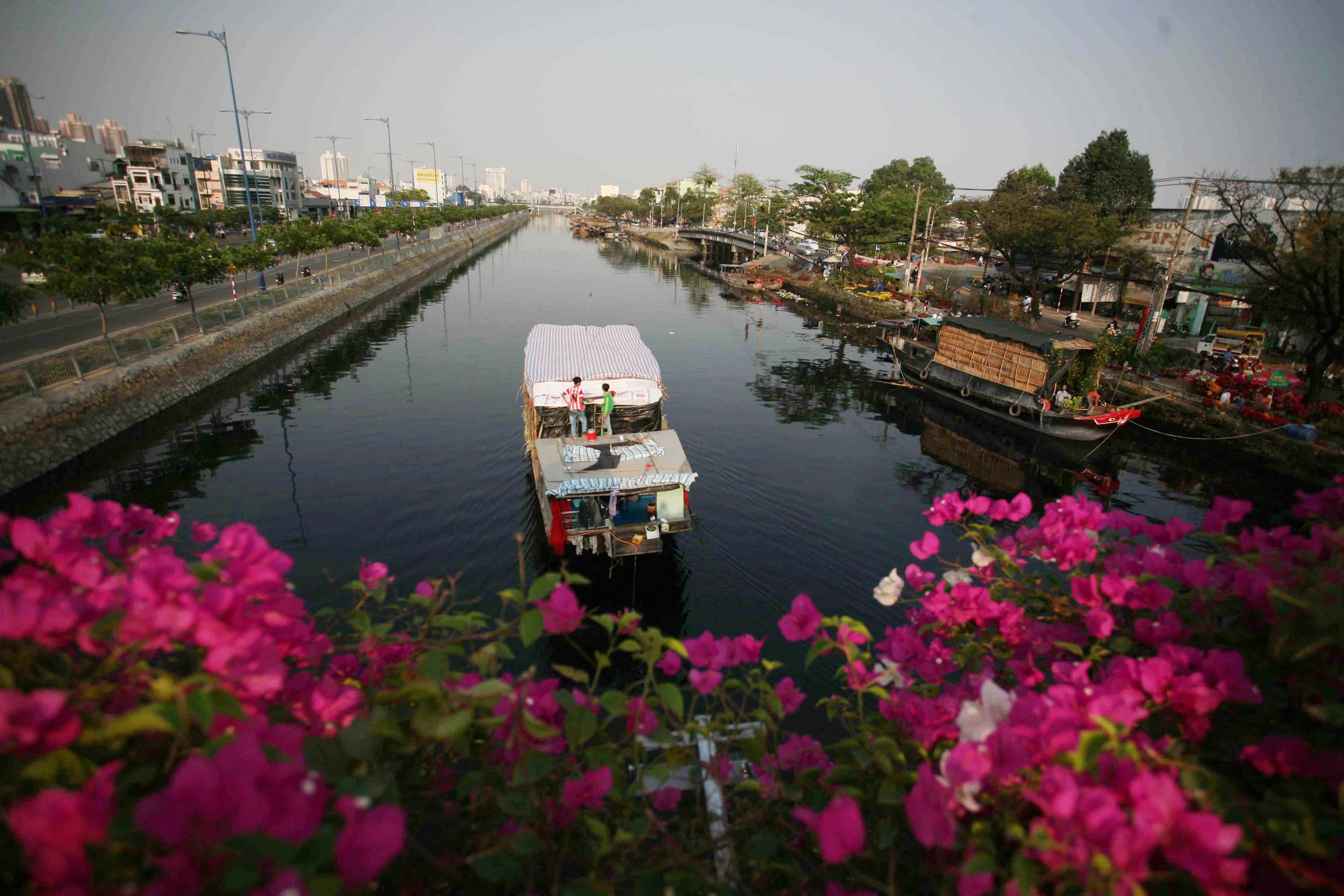 Sài Gòn tràn ngập sắc hoa Xuân