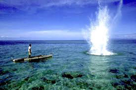 Mìn nổ trên tay, một người tử vong