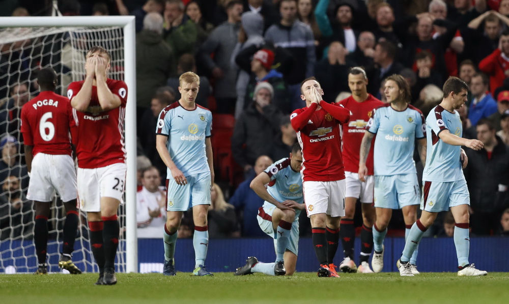 Nỗi thất vọng của các cầu thủ Man United
