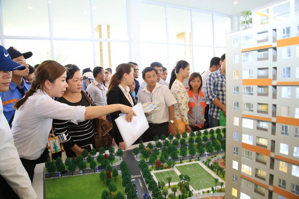 Các căn hộ mở bán dịp cuối năm giá nhích nhẹ khoảng 1 – 3 triệu đồng/m2 so với thời điểm đầu năm. Ảnh: T.T