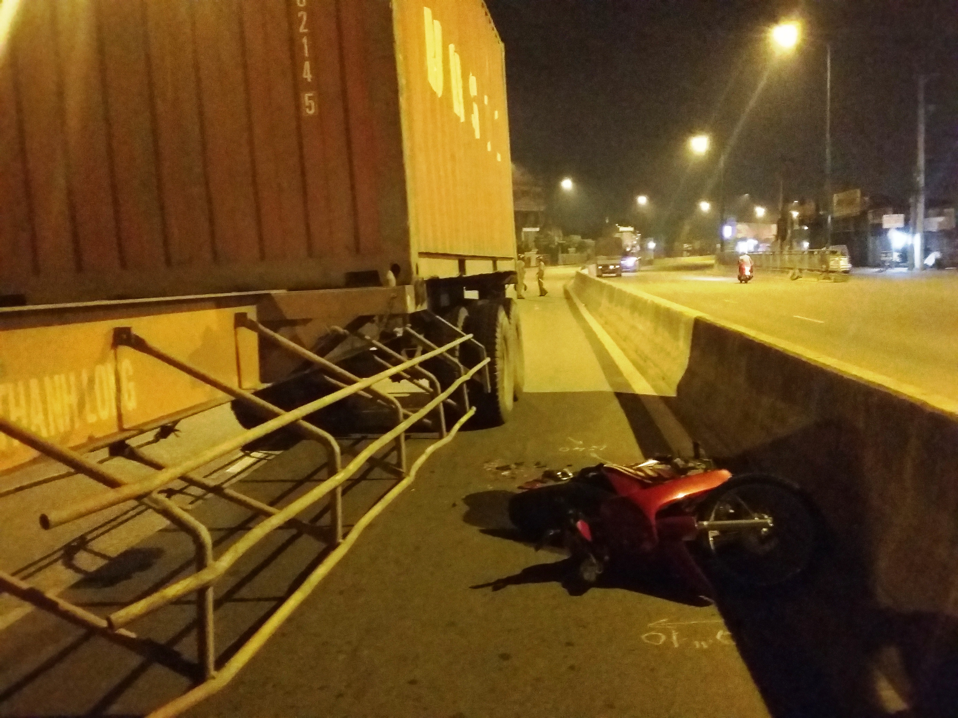 Hiện trường vụ tai nạn