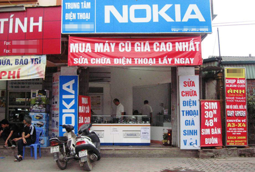 Về đâu các cửa hàng điện thoại nhỏ?