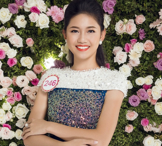 Ngắm thí sinh Hoa hậu Việt Nam lộng lẫy trong bộ váy đẹp