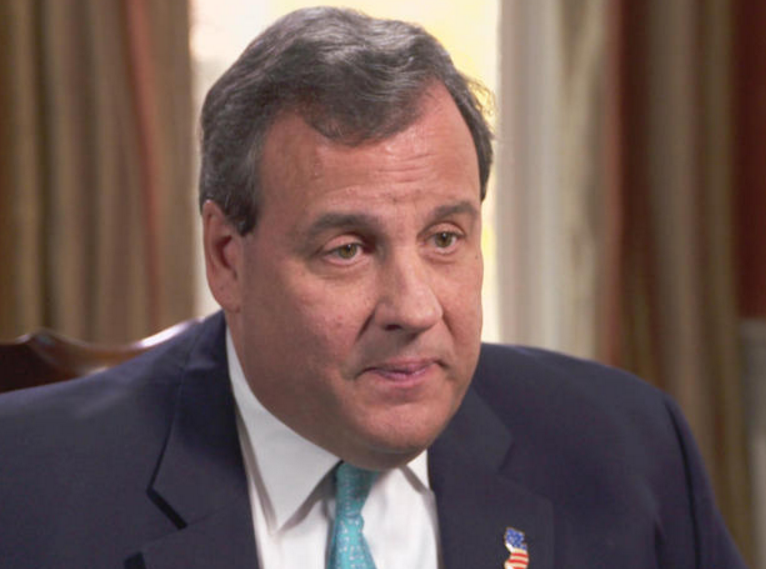 Thống đốc bang New Jersey Chris Christie, nhân vật có tầm ảnh hưởng quan trọng trong chiến dịch tranh cử của ông Trump. Ông Christie của ngày xưa khá thon thả. Ảnh: CBS NEWS