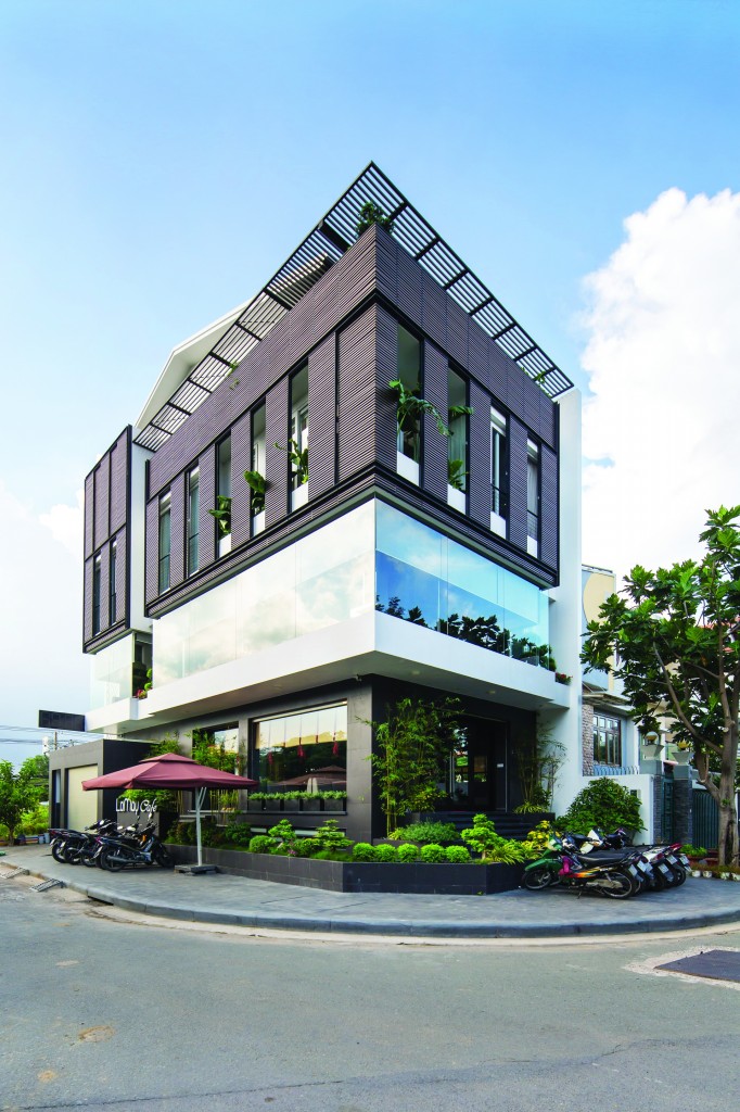 “Penthouse” nhà phố