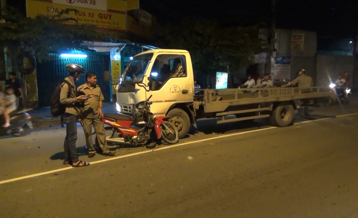 Hiện trường vụ tai nạn