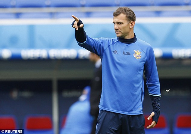 Shevchenko âu lo khi Ukraine đấu "hiện tượng" Iceland