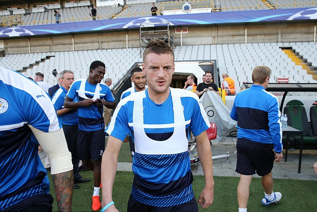 Tiền đạo Vardy c&oacute; dấu hiệu sa s&uacute;t m&ugrave;a n&agrave;y