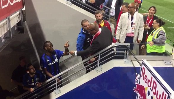Thua trận, Drogba nổi cáu đòi đánh CĐV ở Mỹ