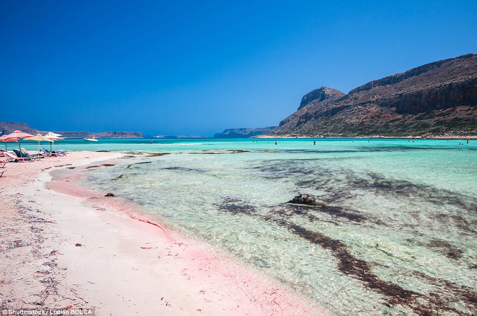 Biển Balos trên đảo Crete - Hy Lạp. Ảnh: Shutterstock