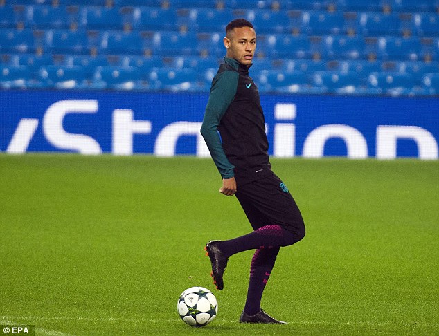 Neymar và đồng đội tự tin trước trận gặp Man City