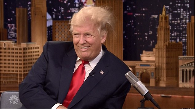 Đầu ông rối như tổ quạ. Ảnh: NBC NEWS