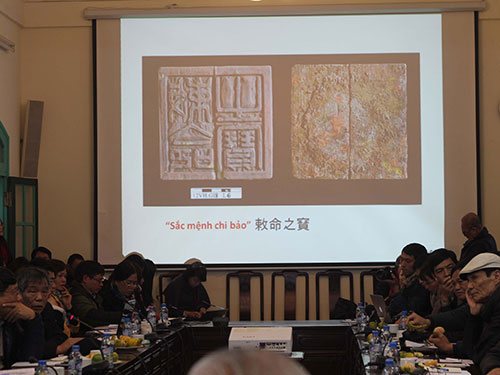 Khai, phát ấn ở Hoàng thành Thăng Long?