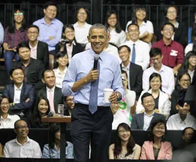 Tổng thống Obama “truyền lửa” cho giới trẻ