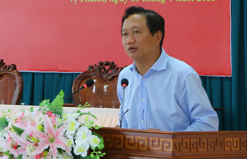 Khai trừ Đảng ông Trịnh Xuân Thanh