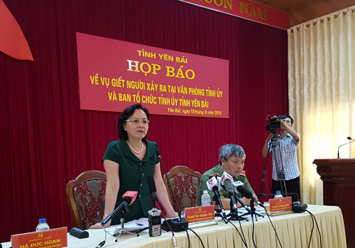 Hai lãnh đạo tỉnh Yên Bái bị bắn chết