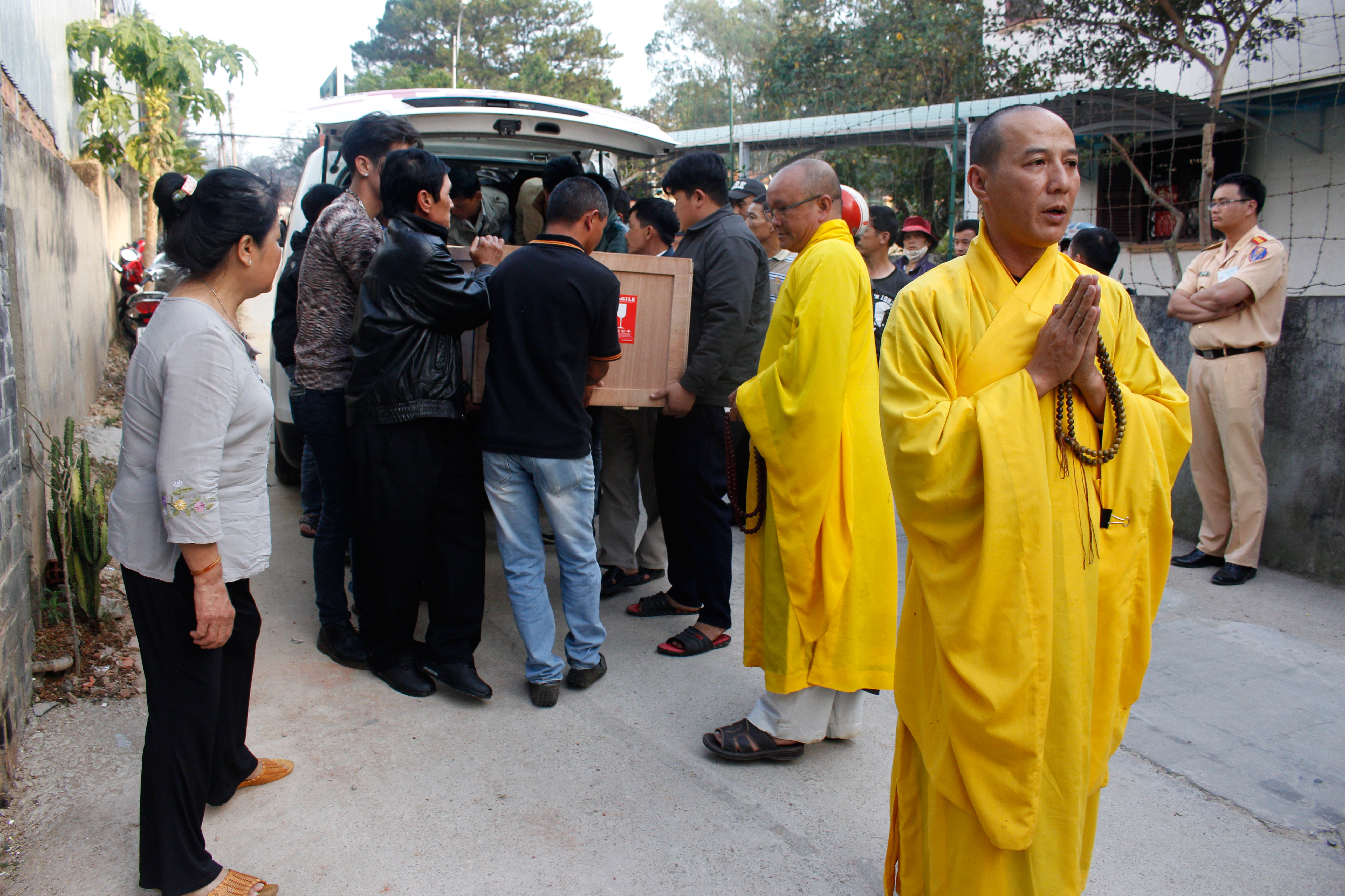 Thi thể bà Hà Linh đã về với gia đình