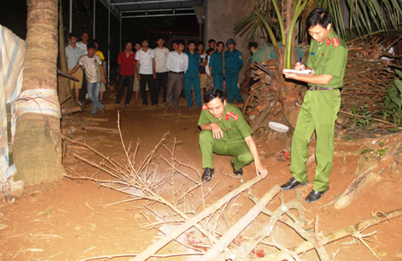 Chú họ chém chết 2 cháu nhỏ