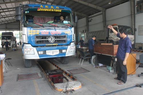 Siết chặt đăng kiểm xe