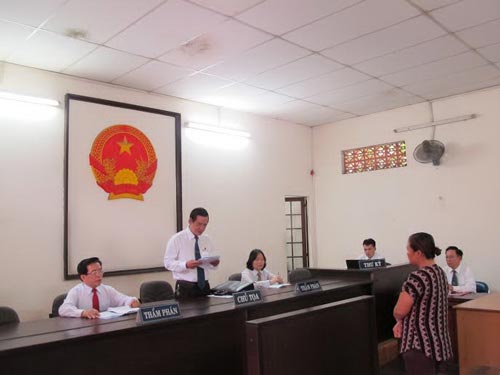 Không thuộc trường hợp khởi tố tại tòa