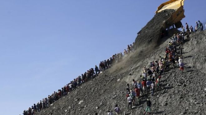 Myanmar: Sạt lở mỏ đá quý, hàng chục người thương vong