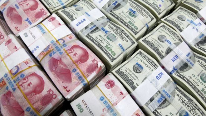 Dự trữ ngoại hối Trung Quốc “bốc hơi” gần 100 tỉ USD