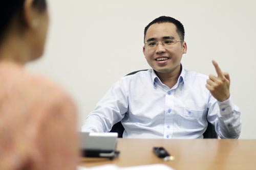 Đặng Thương T&iacute;n. Ảnh: HO&Agrave;NG TRIỀU