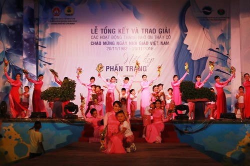 Nhiều hoạt động chào mừng ngày Nhà giáo Việt Nam