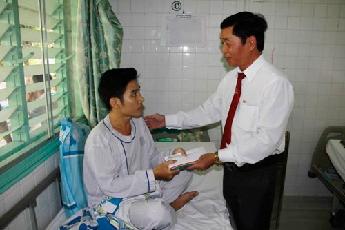 Vinasun hỗ trợ chi phí phẫu thuật tim cho nhân viên khó khăn